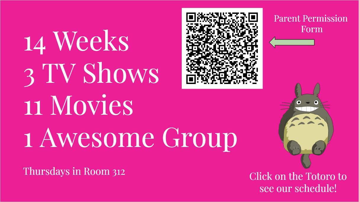 14 Weeks 3 tv showa 11 movies 1 awesome group