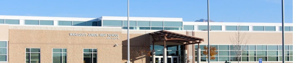 Picture of the front of Wahlquist Junior High 