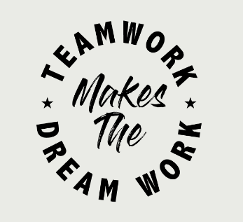 Teamwork makes the dreamwork motto24-25